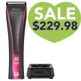 Load image into Gallery viewer, Pet Bravura2 Cordless Clipper Brilliant Rose with Charging Stand by Wahl