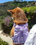 Load image into Gallery viewer, Satin Harness Bow - Lilac