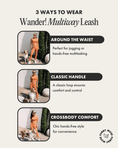 Load image into Gallery viewer, Wander! Multiway Leash & Poop Pouch Ballerina
