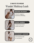 Load image into Gallery viewer, Wander! Multiway Leash - Cherry
