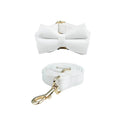Load image into Gallery viewer, White Wedding Velvet Set