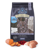 Blue Buffalo Wilderness Adult Chicken Recipe Dry Cat Food (12lb)