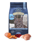 Blue Buffalo Wilderness Adult Cat Indoor Chicken Recipe Grain-Free Dry Cat Food