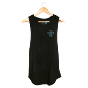 Dog Walking Club | Teal Font | Women's Sleeveless