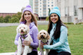 Load image into Gallery viewer, Dog Mom Bobble Beanie - Blue