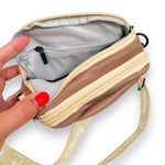 Dog Mom Bag - Mocha and Cream