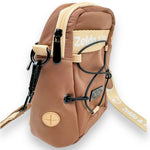 Dog Mom Bag - Mocha and Cream