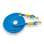 Hands Free Rope Leash - Blue