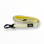 Zig Zag Wag Leash - Pastel Yellow