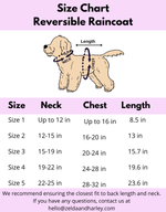 Doggosaurus Rex Reversible Dog Raincoat