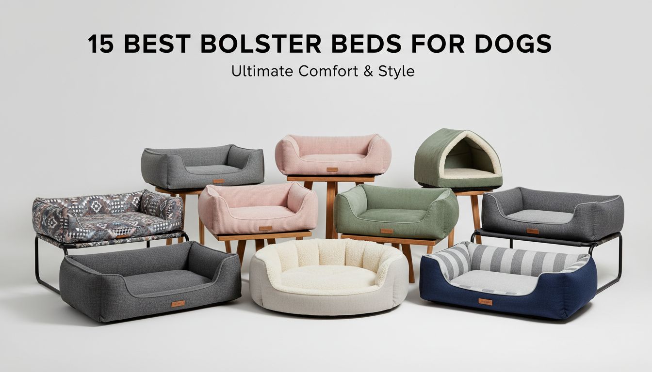 15 Best Bolster Beds for Dogs: Ultimate Comfort & Style