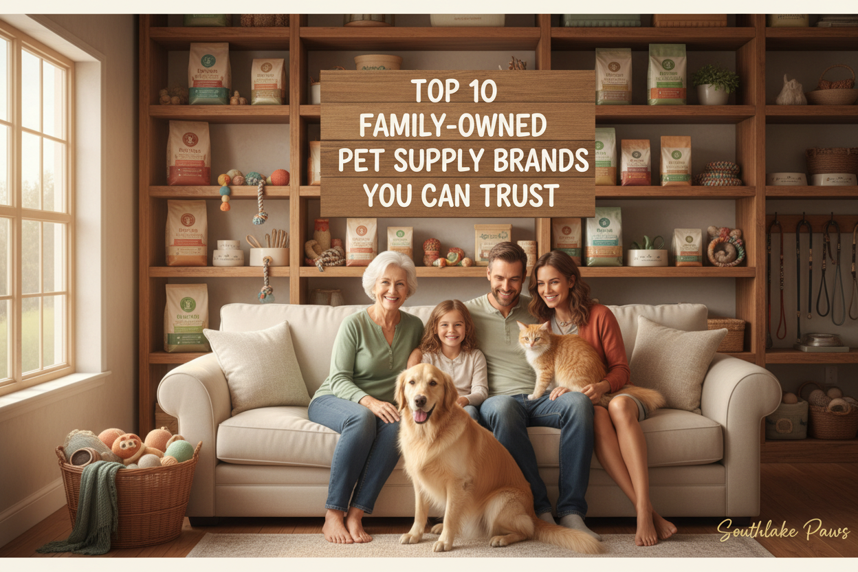 Top 10 Family-Owned Pet Supply Brands You Can Trust