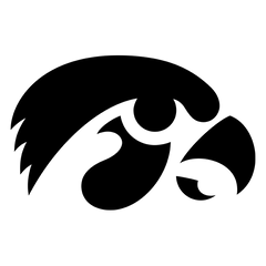Iowa Hawkeyes college team logo