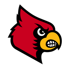 Louisville Cardinals college team logo