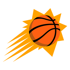 Phoenix Suns NBA dog jerseys and pet fan gear – official team logo