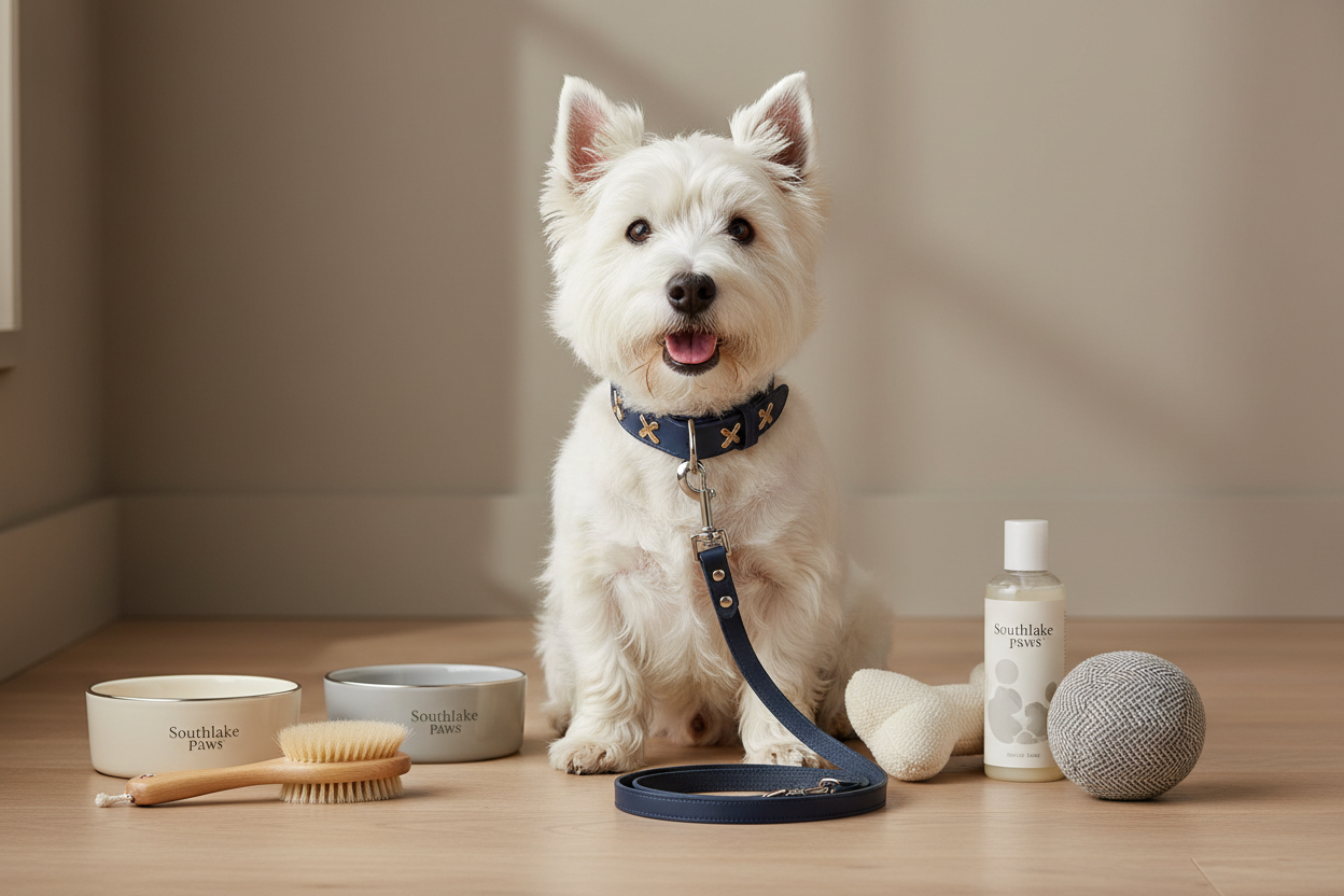 Luxury Supplies for West Highland White Terriers
