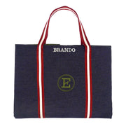 Personalized Denim Dog Travel Mat