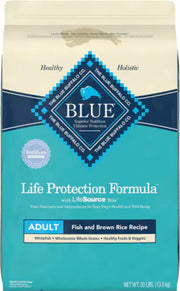 Blue Buffalo Adult Fish & Brown Rice Dry Dog Food 
