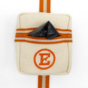 Square Case Dog Poop Bag Holder Orange