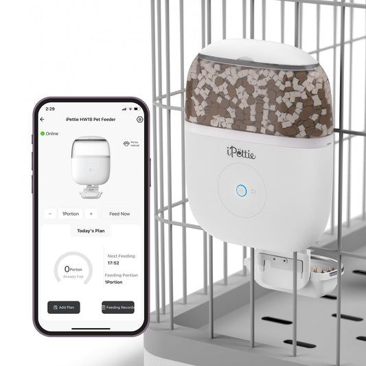 Hanging Pet Feeder for Rabbits, Cats, Dogs & Hamsters, WIFI Version, 1.8L 