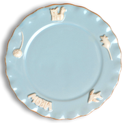 Cat Whisker Plate - Sky Blue