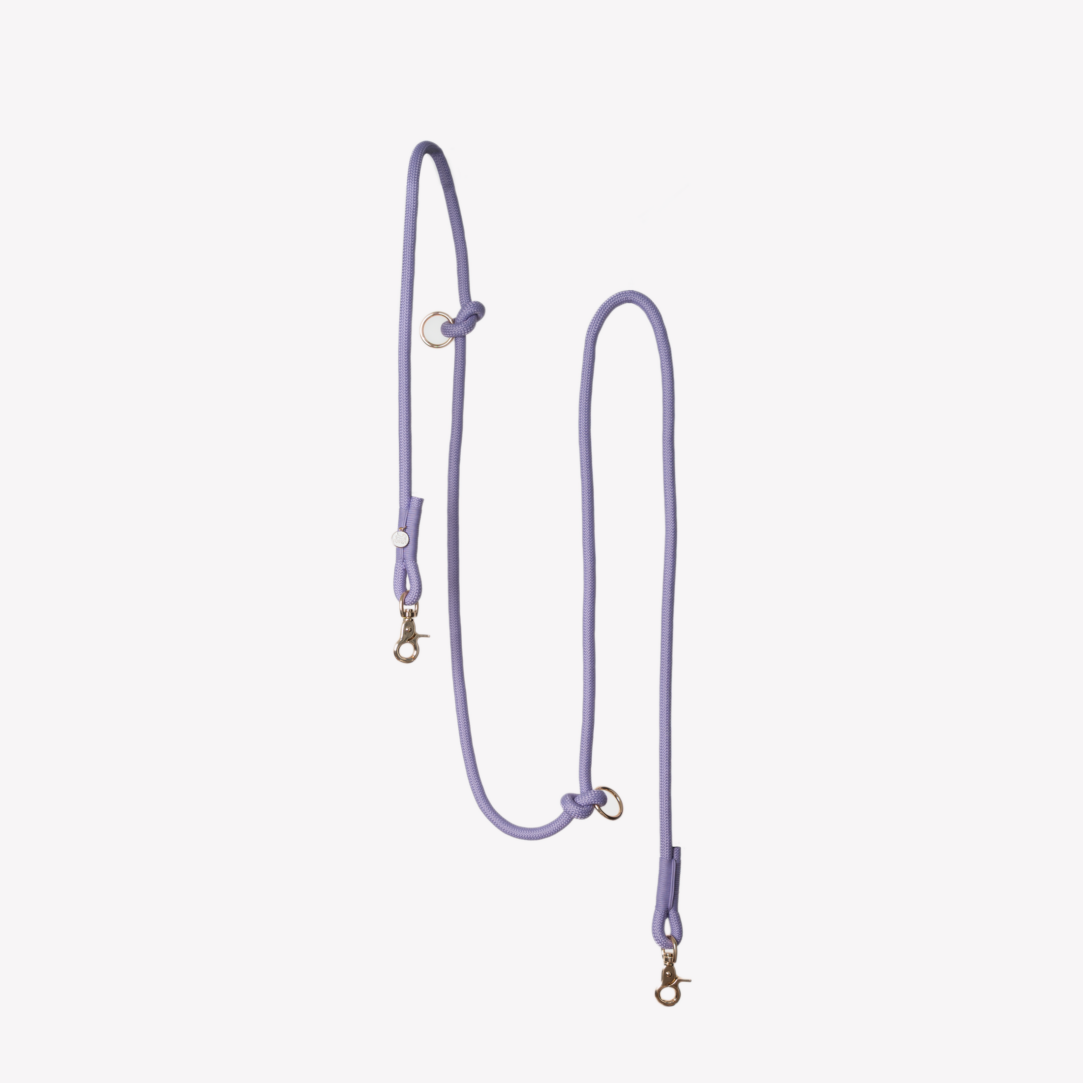 'Lavender' - Hands Free Braided Leash 