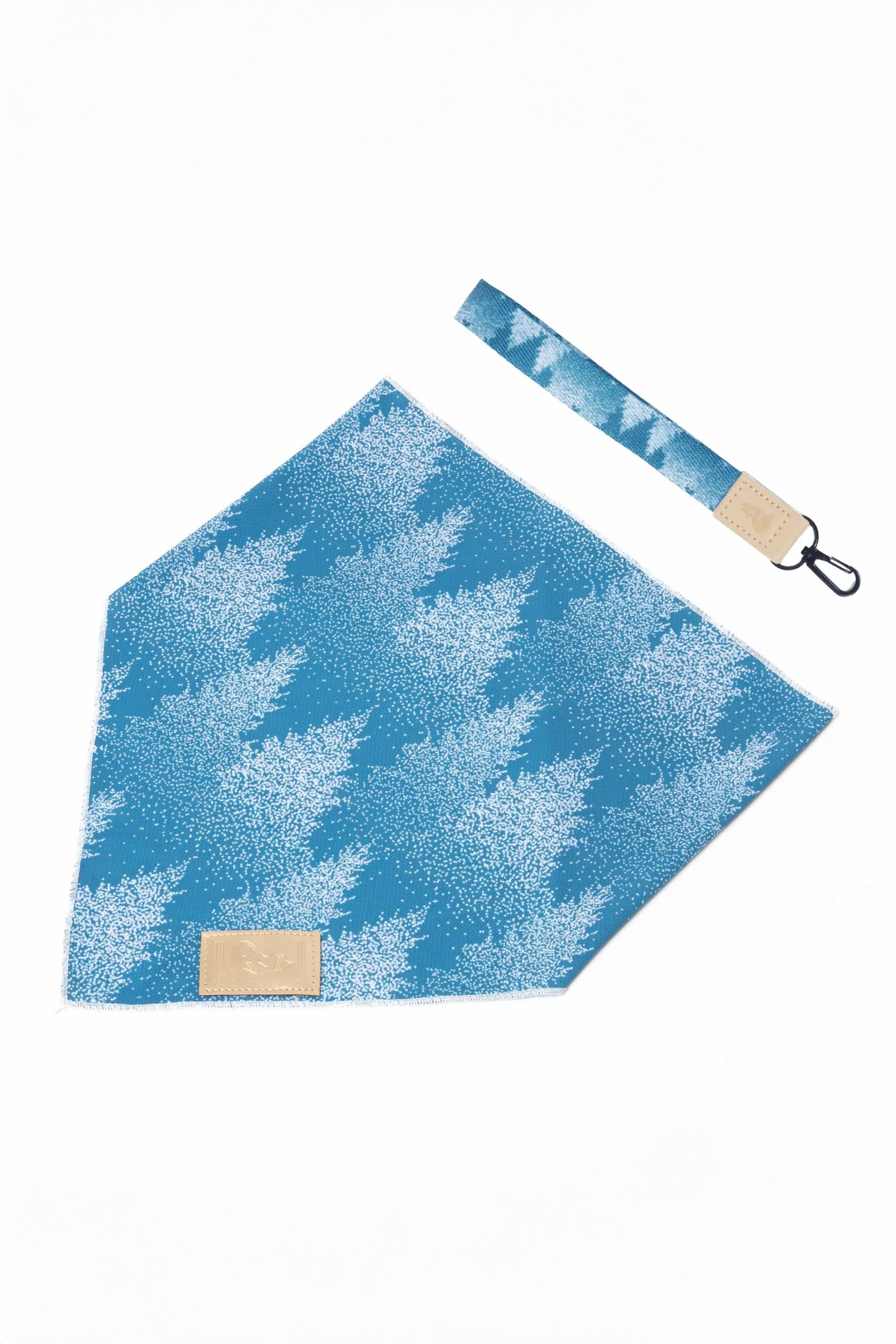 Siberian Spruce Dog Bandana & Matching Keychain - Southlake Paws
