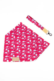 Red Mountain Syrah Dog Bandana & Matching Keychain