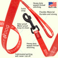 Load image into Gallery viewer, Biothane Service Dog Collar Or Leash
