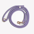 Load image into Gallery viewer, 'Lavender' - Braided Rope Leash 
