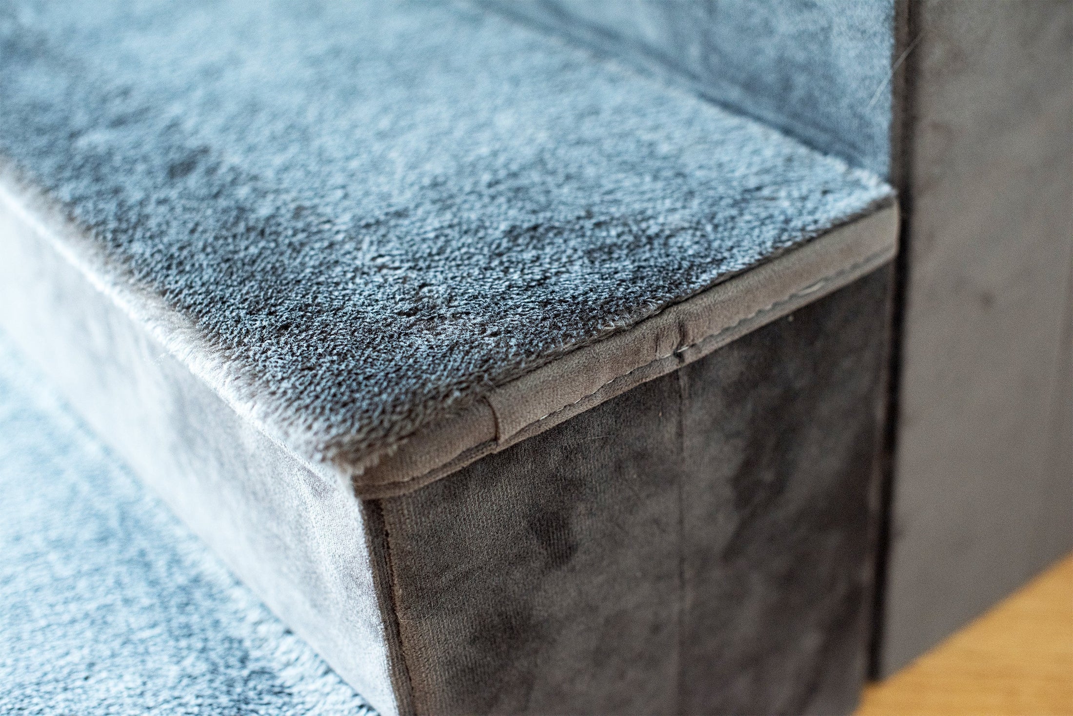 Catry Charcoal 2-in-1 Foldable Pet Stairs