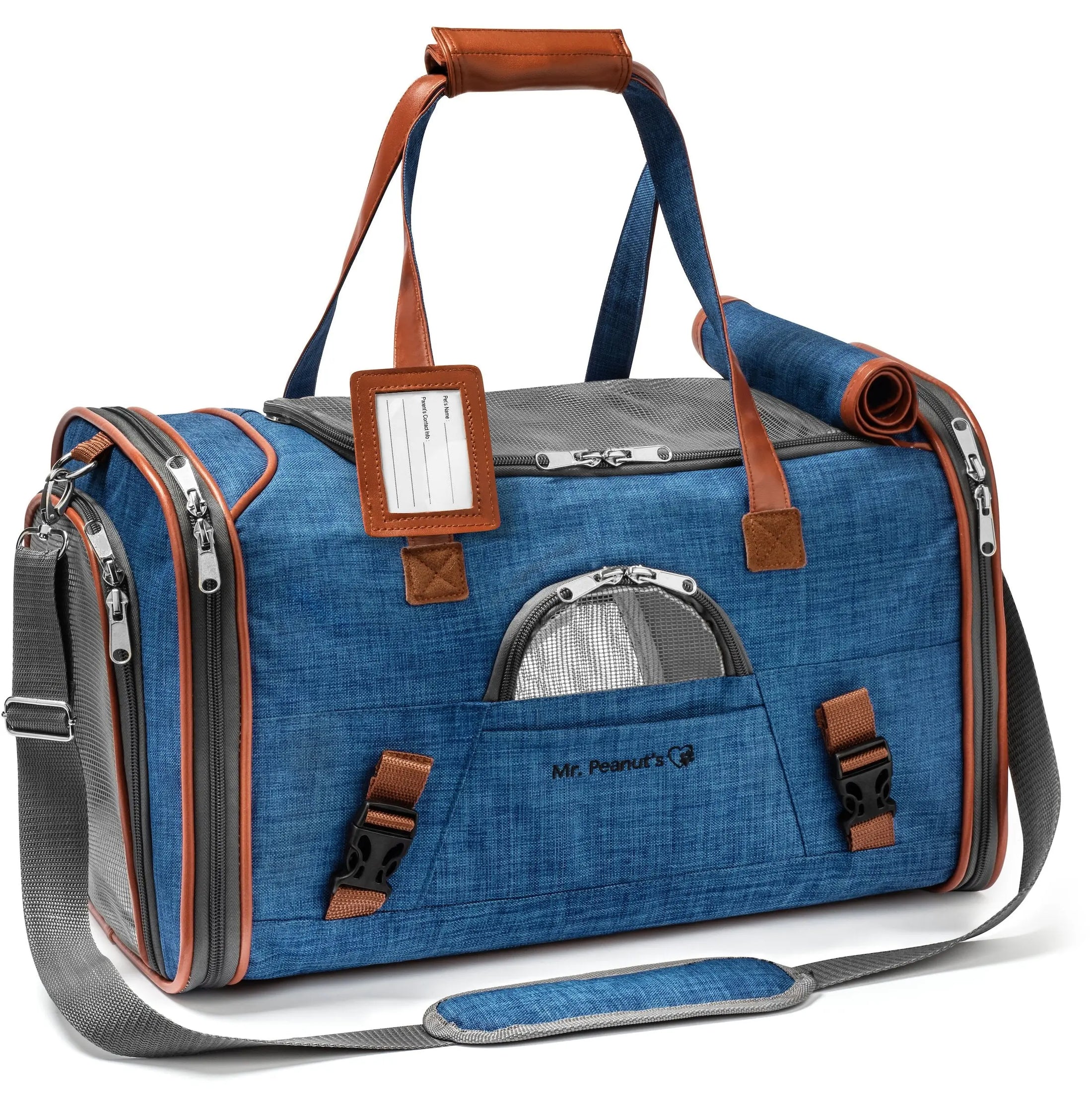 Mr. Peanut's Gold Series Standard Size Airline Compliant Pet Carrier