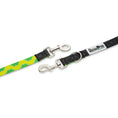 Load image into Gallery viewer, Retro Taco Tuesday Leash by The Modern Dog Company featuring a vibrant taco and lime design with metal clips.
