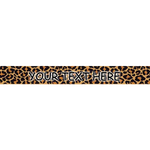 Personalized Leopard Print Dog Collar