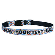 Personalized Bacon and Eggs Dog Collar