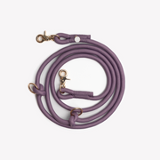 'Lilac' - Hands Free Braided Leash 