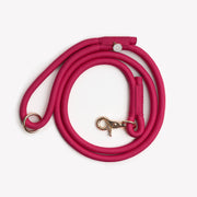 'Magenta' - Braided Rope Leash 