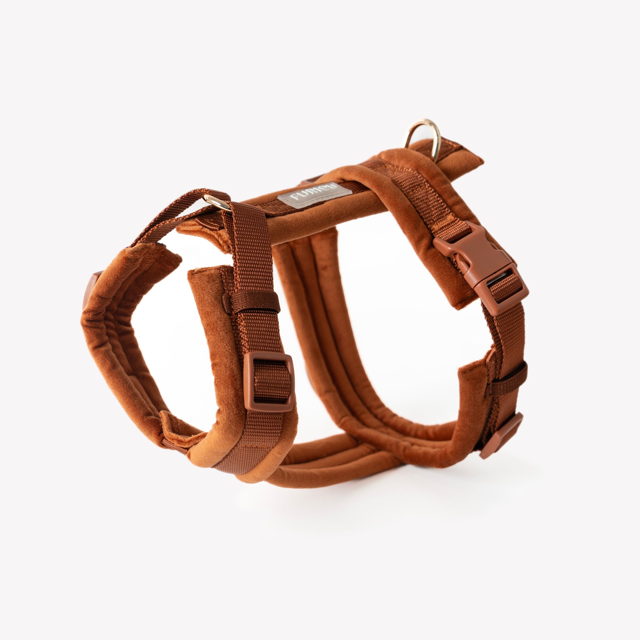 Clay - Velvet Dog Harness 