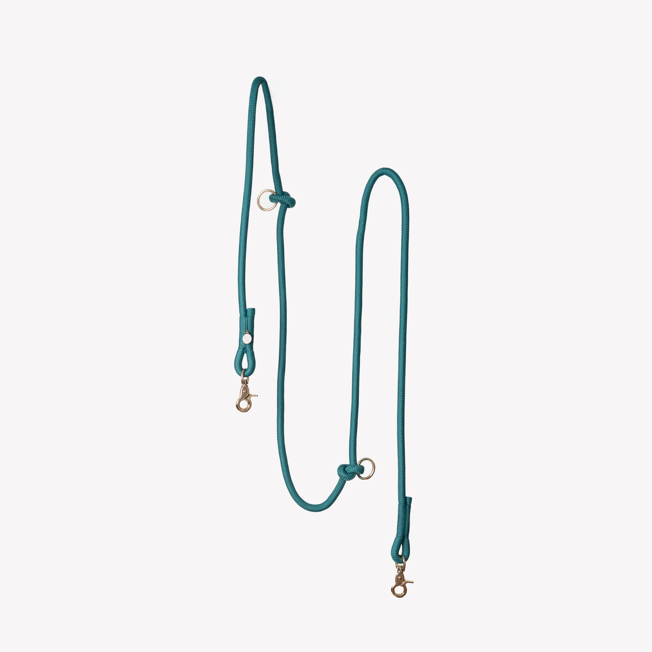 'Blue' - Hands Free Braided Leash 