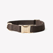 'Brown' - Canvas Dog Collar 
