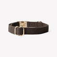 Load image into Gallery viewer, 'Brown' - Canvas Dog Collar 
