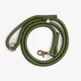 Load image into Gallery viewer, 'Green' - Braided Rope Leash 
