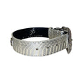 Load image into Gallery viewer, Stunning Silver Snake/Swarovski Crystal Hardware Collar
