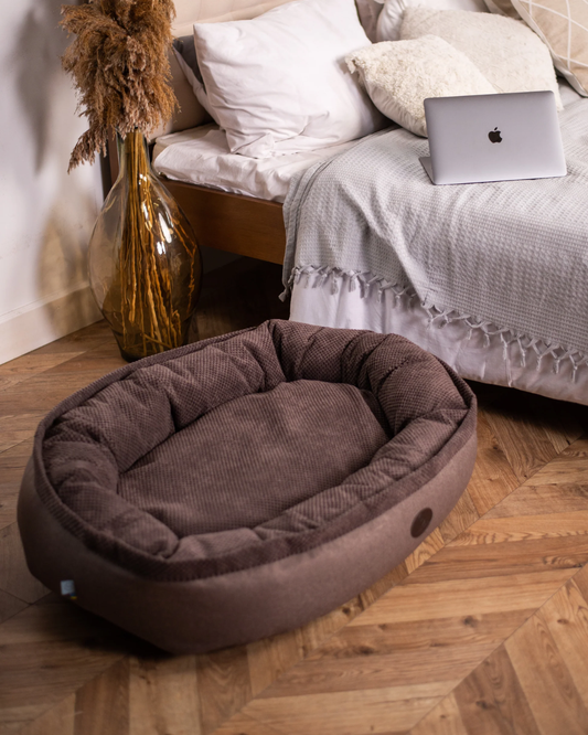 Donuts Premium Chester & Lee | Cuddly Bagel Dog Bed
