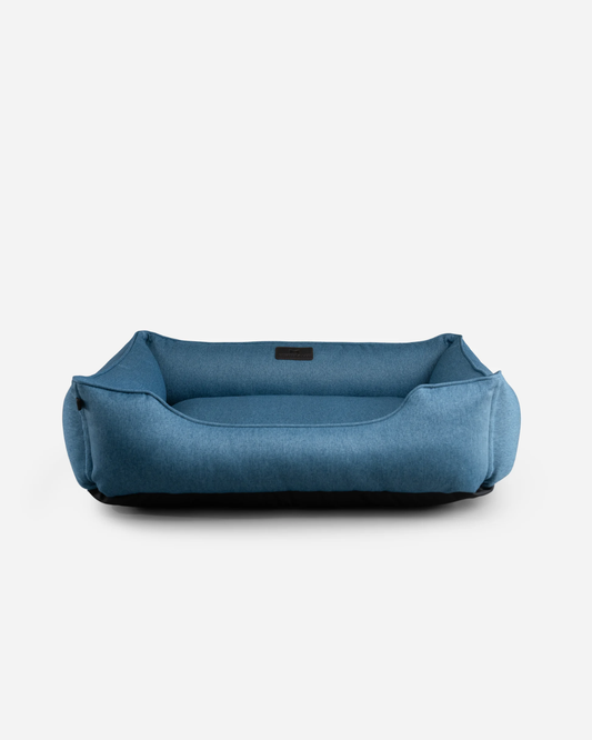 Pet Beds Premium Chester & Lee | Cotton Sleeper Dog Bed Denim
