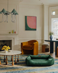 Load image into Gallery viewer, Bolster Beds Premium Chester & Lee | Classic Velvet Sleeper Dog Bed Green

