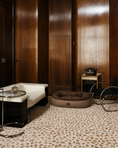 Load image into Gallery viewer, Donuts Premium Chester & Lee | Cuddly Bagel Dog Bed
