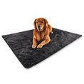 Load image into Gallery viewer, PupProtector™ Short Fur Waterproof Throw Blanket - Midnight Black
