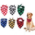 Load image into Gallery viewer, Cotton Plaid Dog Bandanas - Southlake Paws
