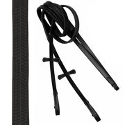 ExionPro Snap Snaffle Jumping Bridle with Rubber Reins